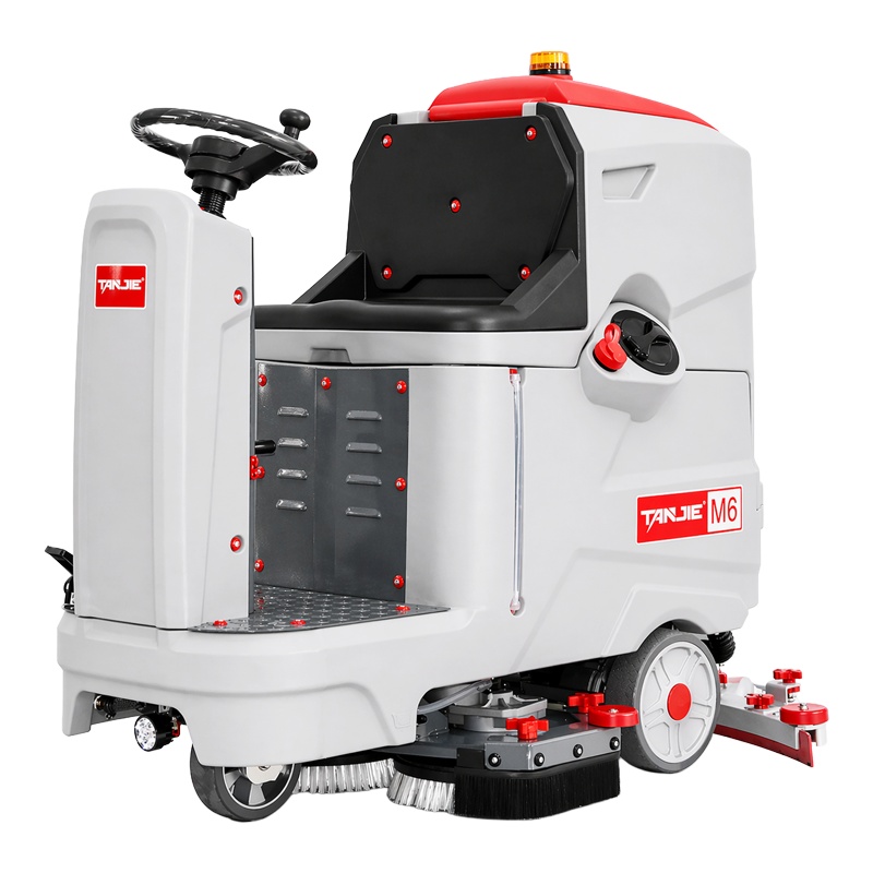 兰州坦洁驾驶式洗地机M6【双刷】
